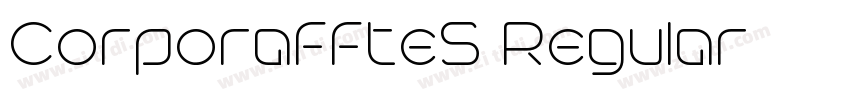 CorporaffteS Regular字体转换 CorporaffteS Regular字体转换